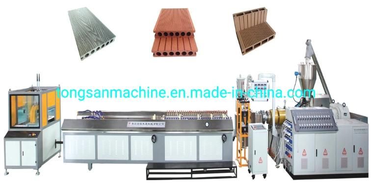 Good Quality PP PE PVC Wall Panel Extruder WPC Decking Making Machine