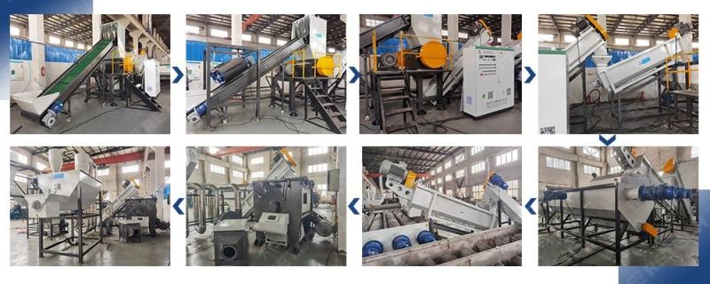 Customized Waste PP PE Plastic Washing Recycling Machine