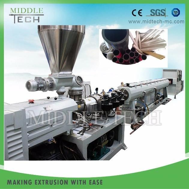 Large Diameter (630mm) Plastic PVC/UPVC Pressure Water Pipe/Tube/Hose Extruding Equipment