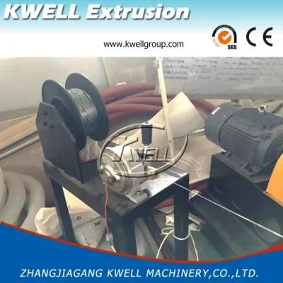China Kwell HDPE Single Wall Corrugated Plastic Pipe Extrusion Machine