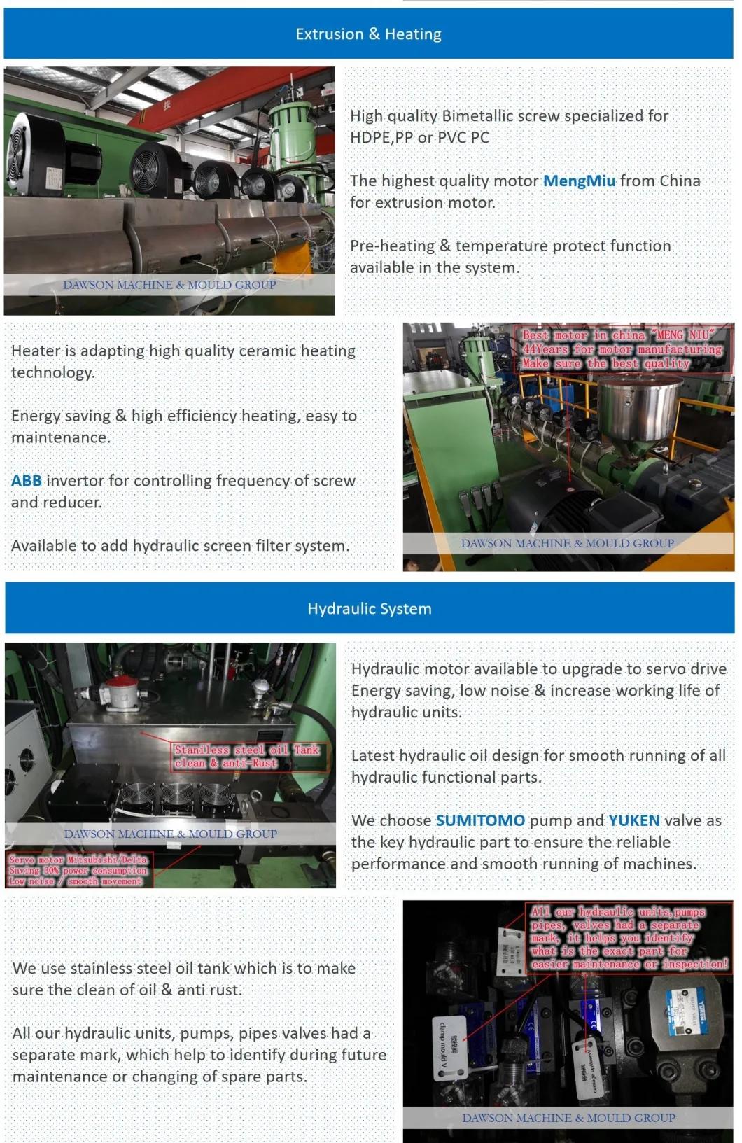 0L-5L HDPE Plastic Ball Automatic Extrusion Blow Molding Machine