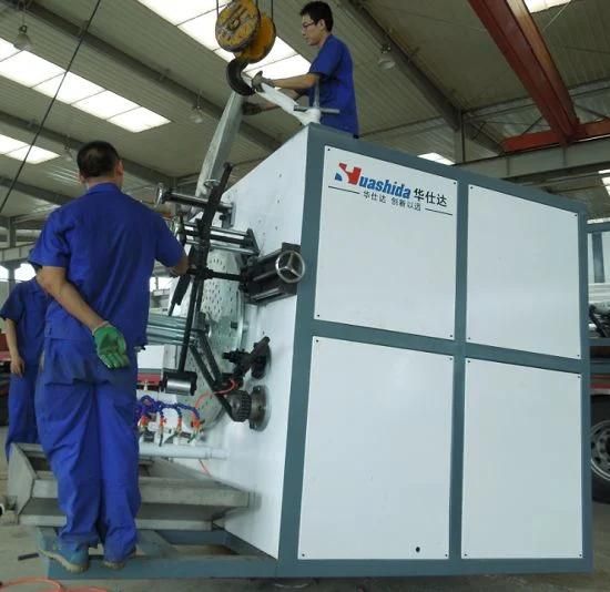 Skrg1200 HDPE Hollow Wall Rewinding Pipe Production Line