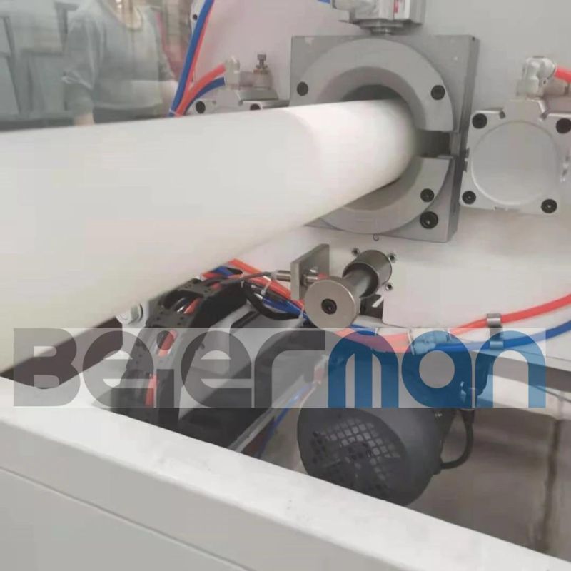 Mold Customized 80mm 90mm 110mm PE HDPE PP Pipe Making Line Sj65/33 Single Screw Extruder Production Line Fast Delivery