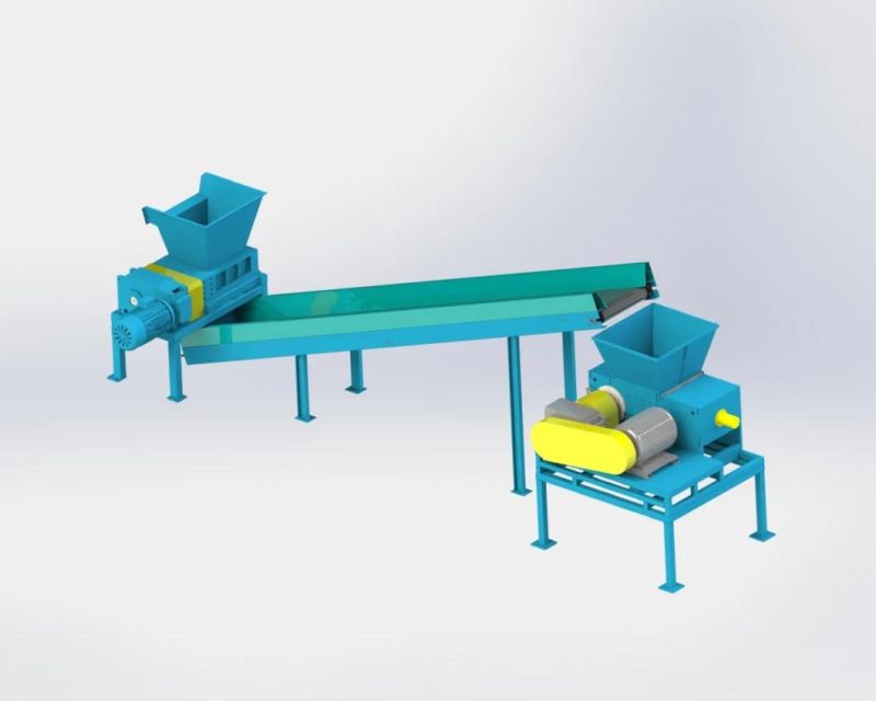 Plastic PC PVC FRP Composites Product Waste Crushing and Pulverize Machine
