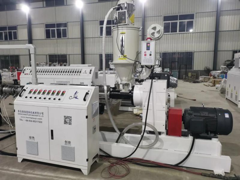 Plastic Multi Layer Spiral Reinforceing Polyethylene Hose Extrusion Machine