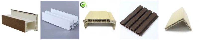 PP PE PVC Wood Machine WPC Profile Extrusion Line
