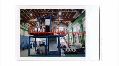 PVC 360 Degrre Rotation Film Blowing Machine