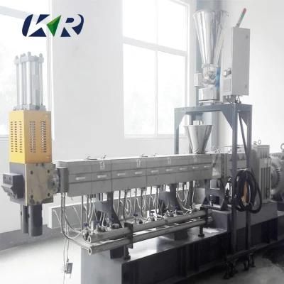 Twin Screw EVA/TPU/TPR Plastic Granules Extruder Machine