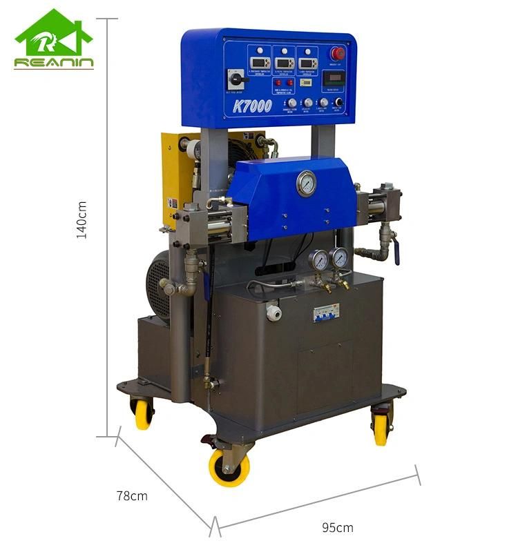 Reanin K7000 Polyurea Spraying Polyurethane Injection PU Foam Spray Machine for Insulation