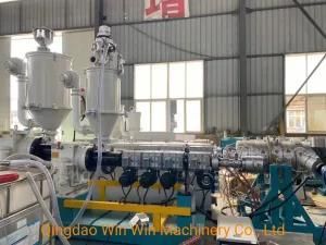 HDPE PP Single Wall Pipe Extrusion Machine
