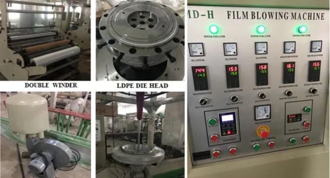 High Speed Polyethylene HDPE LDPE Plastic Film Blowing Machine/Extrusion
