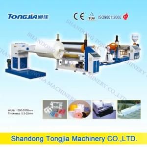 Peral Cotton PE Foaming Foamed Film Extruder Extrusion