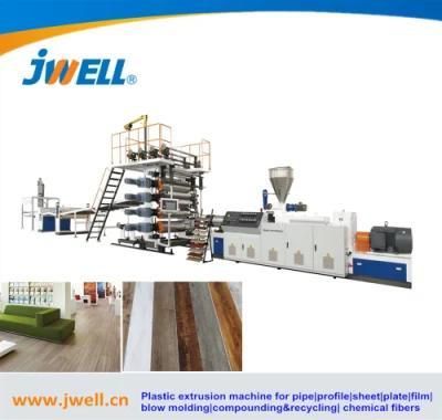 Jwell Plastic Recycling PVC Profile Window High Quality Using Long Time Plastic Machine