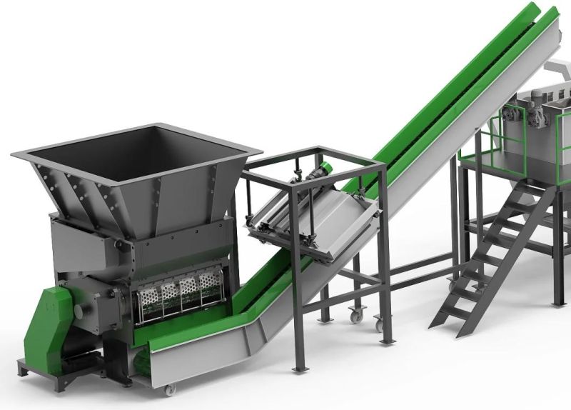 Reliable Supplier HDPE PP PS Plastic Washing Recycling Washing Machine