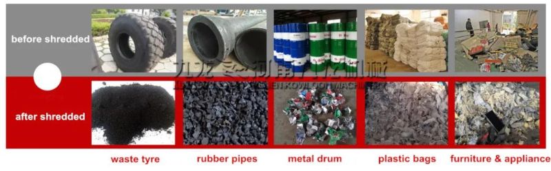 Low Price Two-Axis Shredder for Sale