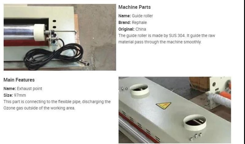 Rephale Brand Corona Treating Device for Web Rolled Films