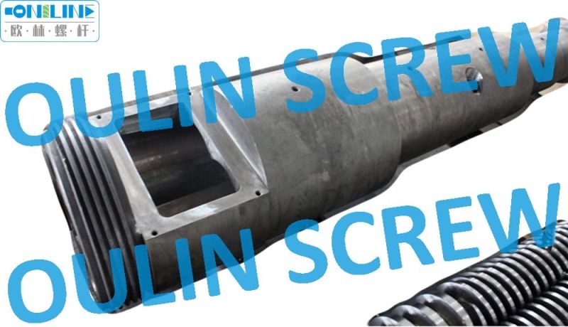Cincinnati Cmt68 Twin Conical Screw and Barrel for PVC Machine