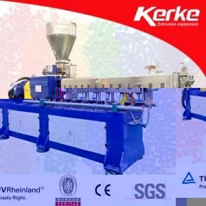 Water Cooling Cutting System PA+Graphene Pelletizing Extruder Machine for Sale