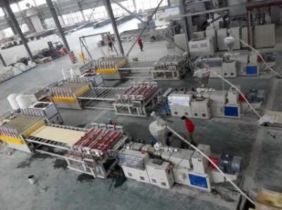 PVC+Wood Floor Base Layer Production Line