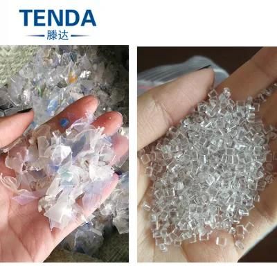 Plastic Making Twin Screw Extruder Machine for Recycling Pet Flakes