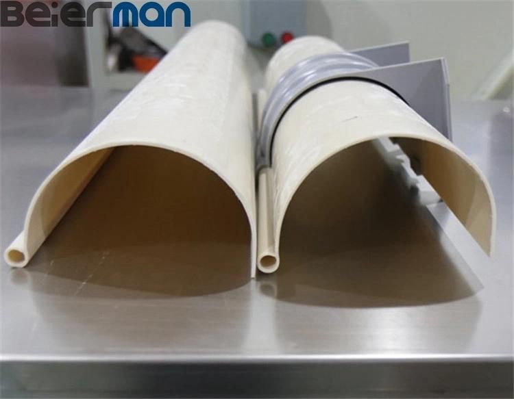 Beierman Euro-Quality Double Screw Extruder PVC Rain Water Gutter Downspount Series Gutter Machine Line ABB/Delta Frequency Inverter