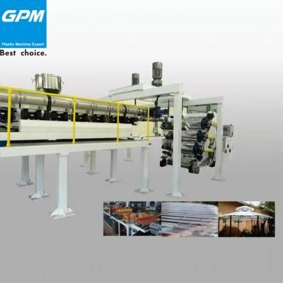 PVC Corrugated Tile Extrusion Line