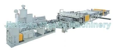PP. PE Plastic Hollow Grid Board Extruding Machine
