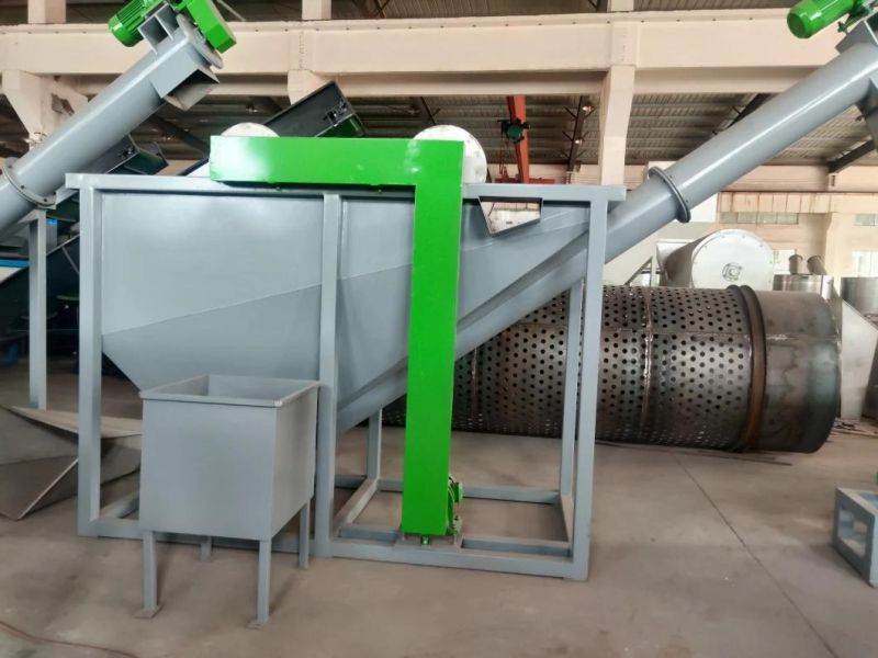 Pet Bottle Flakes Hot Wash Recycle Drying System