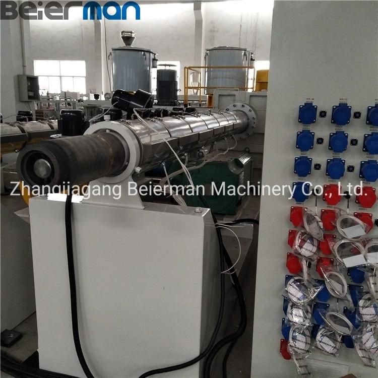 Turkey Market Hot Sale Sj55 Sj65 Sj80 Single Screw Extruder for Making Soft/Rigid Plastic Pipe/Profile/Melt-Blown Fabric