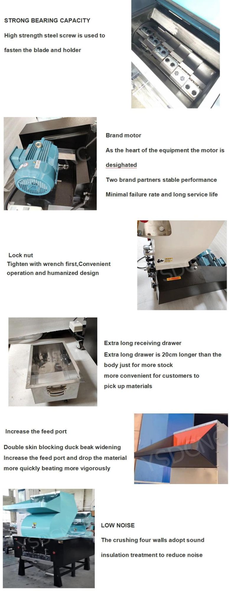 Hot Sale Pet Bottle Plastic Crushing Machine
