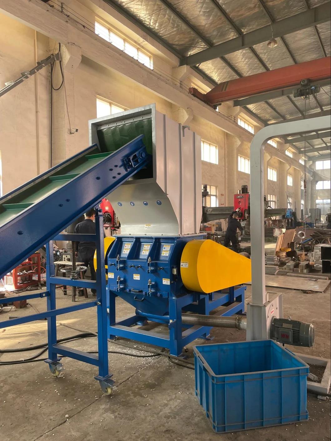 Zhangjiagang 2022 New Updated Model Plastic Barrel Crushing Machine Unit