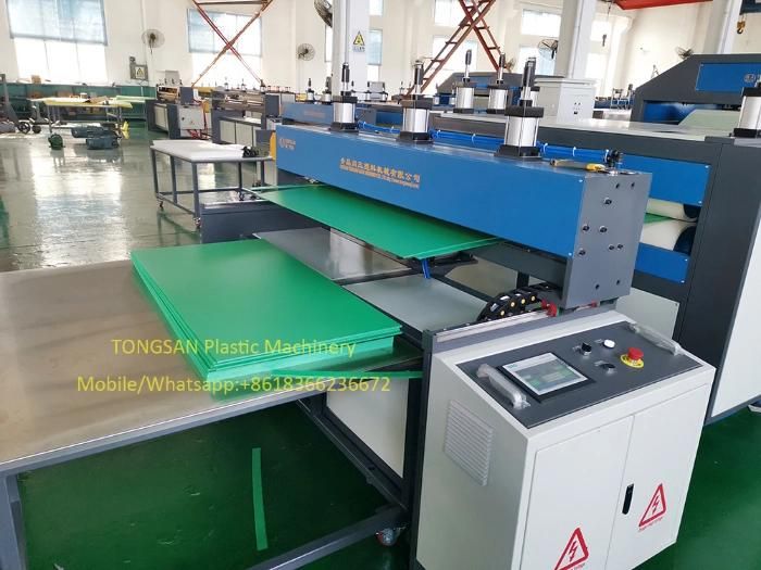 Plastic PP PE Hollow Profile Sheet Extrusion Line
