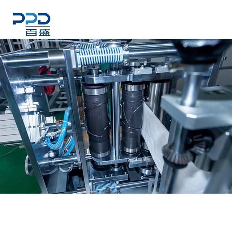 New Design Automatic Folding Face Mask Production Machine for N95