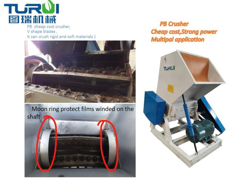 Hot Selling Plastic Bottles Films Crusher Machine From China Factory