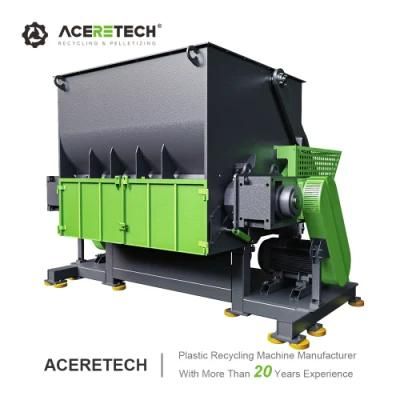 Ms (029) High-Tech Single Shaft Plastic Agricultural Film Woven Bag Shredder Machine with ...