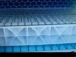 Qingdao PC PP PE Plastic Hollow Plate/Board Extrusion Line/Production Machine