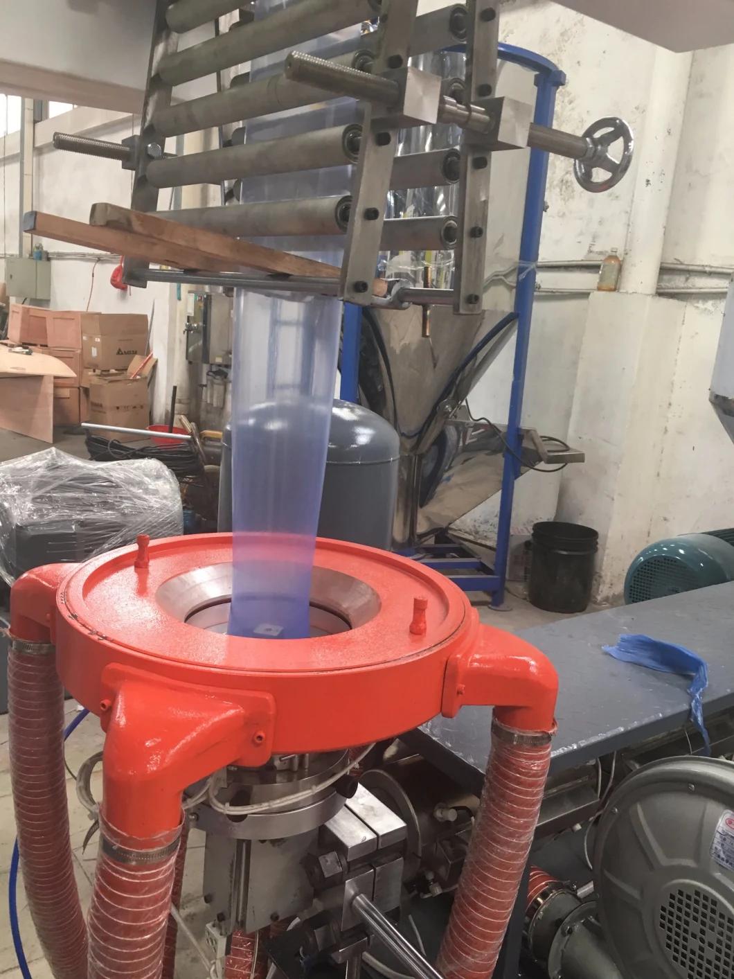600mm PVC Film Blowing Machine with 55mm Screw