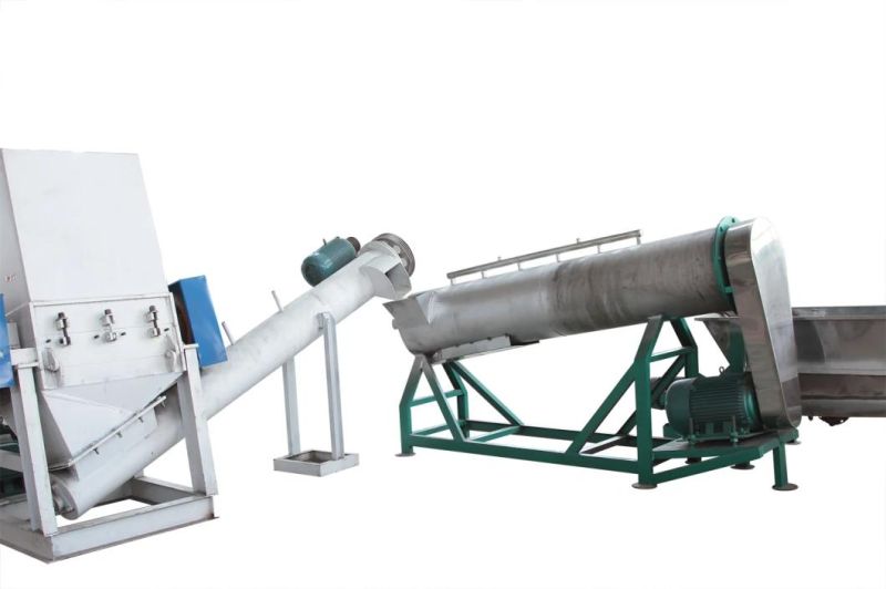 Wash Clean Dryer Waste Plastic Recycling Machine