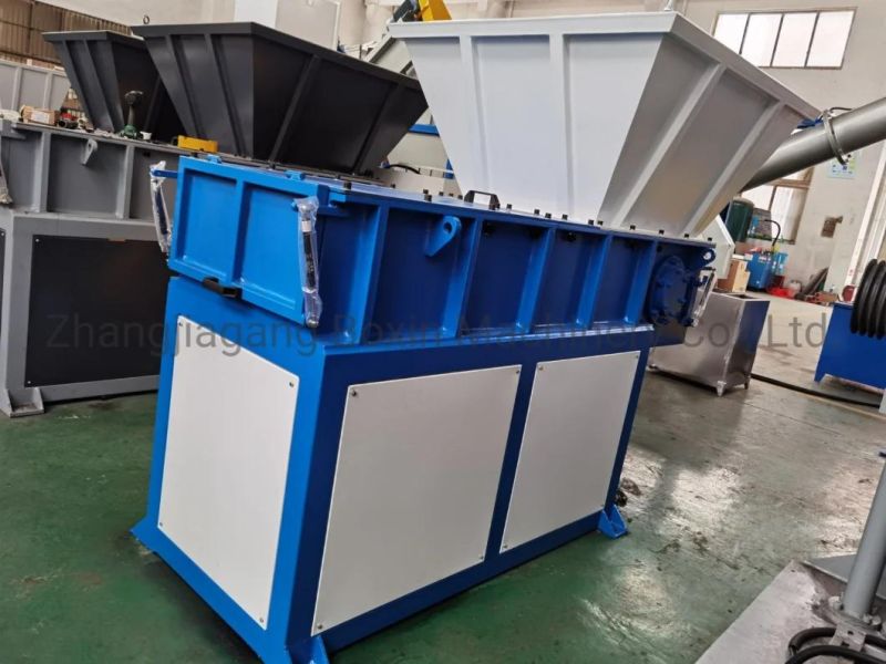 Rigid Plastic Lumps Plastic Bags Waste Single Shaft Recycling Shredder/High Capacity Fishing Net Fiber and Cloth Customized Double Shaft Shredder Machinery