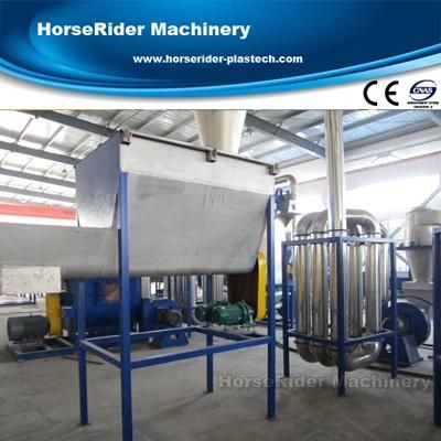 PP PE Film Wash Line with Squeezing Granules Making System