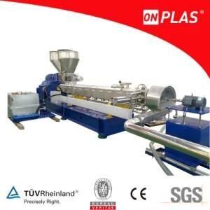 Twin Screw Extruder for MDPE Flakes Recycling Extruder Machine