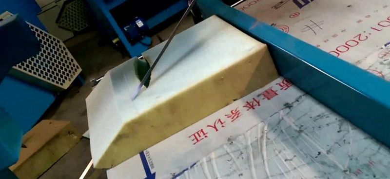 Fast Delivery PE EPE Foam Sponge Cutting Machine Angle