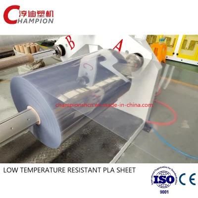 Low Temperature Resistant ABS/PMMA/HIPS Sheet Extrusion Line/Plastic Extruder Machine