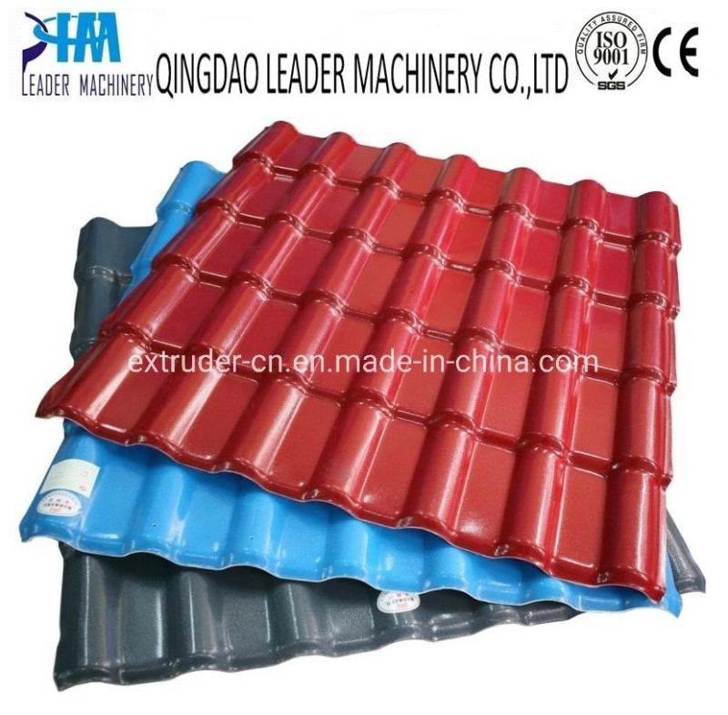 PVC+PMMA/Asa Glazed Tiles Extrusion Line /Glazed Tile Line