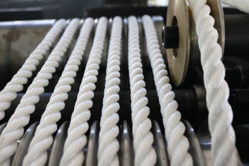 PP PE Polyester Fibre Recycle Plastic Filament Rope Machine
