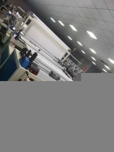 Bath Curtain PVC Fabric Embossing Compound Quilting Shower Curtain Machine
