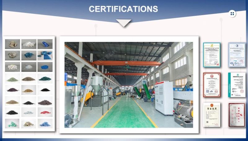 Customized Waste PP PE Plastic Washing Recycling Machine