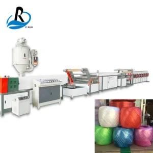 The Flat Stretch Polyethylene Baler Twine Film Rope Machine
