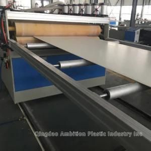 PVC Crust Foamed Advertising Sheet Machine