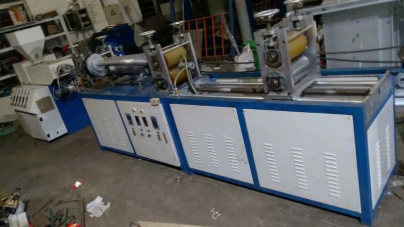 Sj35 PVC Film Blowing Machine Flat Blow of Barrel Infrared Hot Air Communication
